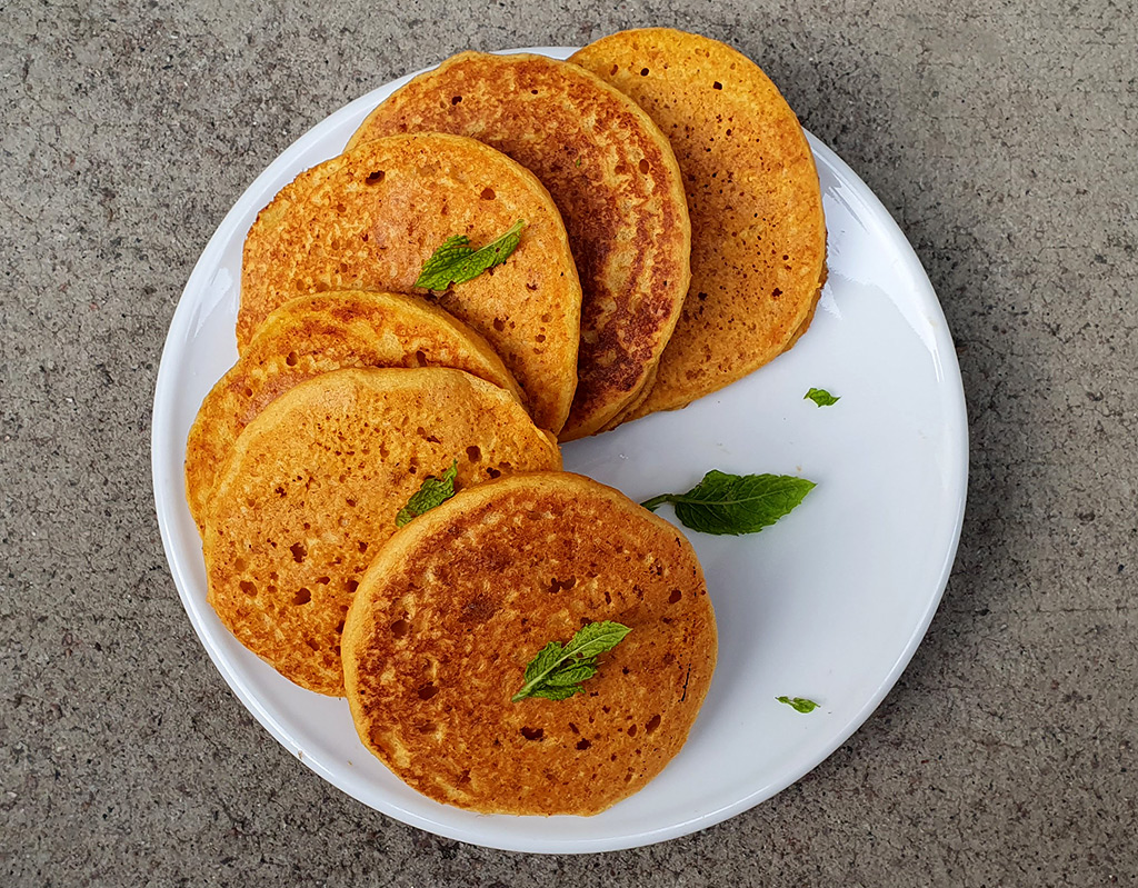 Gluten-free carrot and ginger drop scones