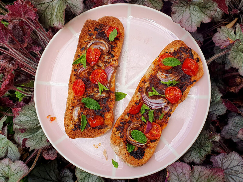Pesto Bruschetta