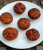 Spiced carrot and oat muffins
