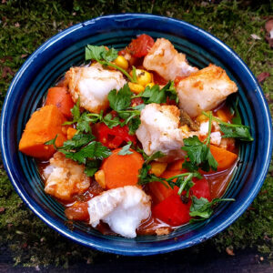 Mexican-style fish stew