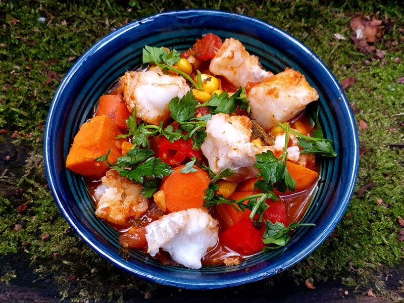 Mexican-style fish stew