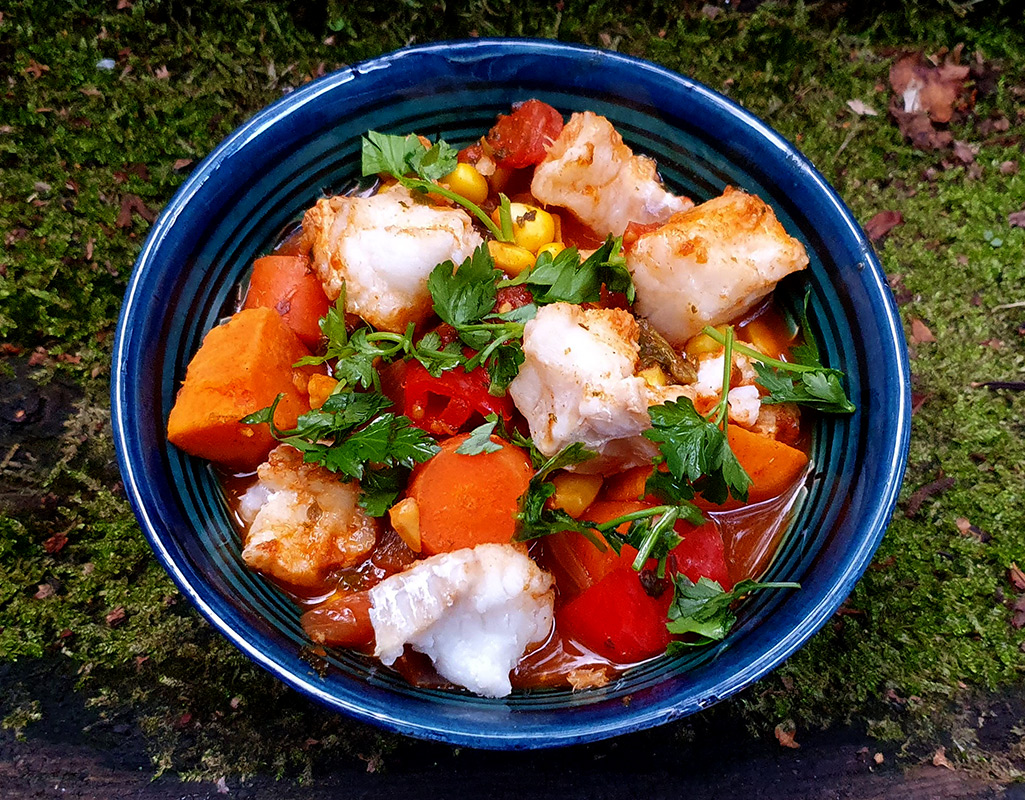 Mexican-style fish stew