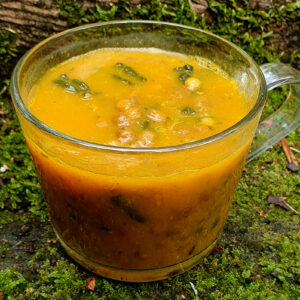 Sweet Potato and Lentil Soup with Kale