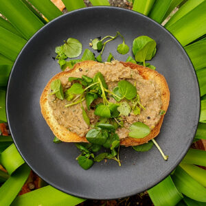 Aubergine and Sardine Spread