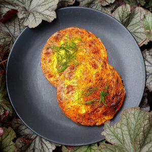 Gluten-Free Cottage Cheese Flatbread with Dill