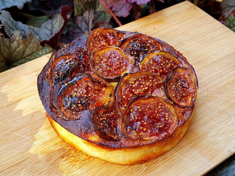 Mini Fig Cottage Cheese Cakes