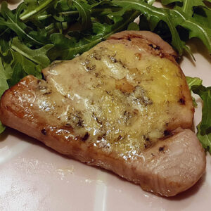 Tuna Steaks with Stilton