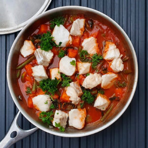 Cod and Green Beans Chilli