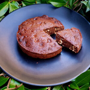 Cottage Cheese Cake with Dates and Walnuts