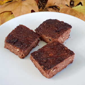 Cottage Cheese and Raspberry Brownies