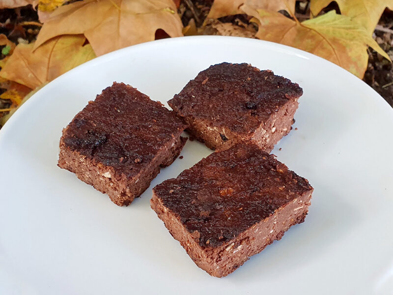 Cottage Cheese and Raspberry Brownies