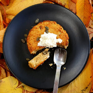 Healthy Pumpkin and Ricotta Cakes