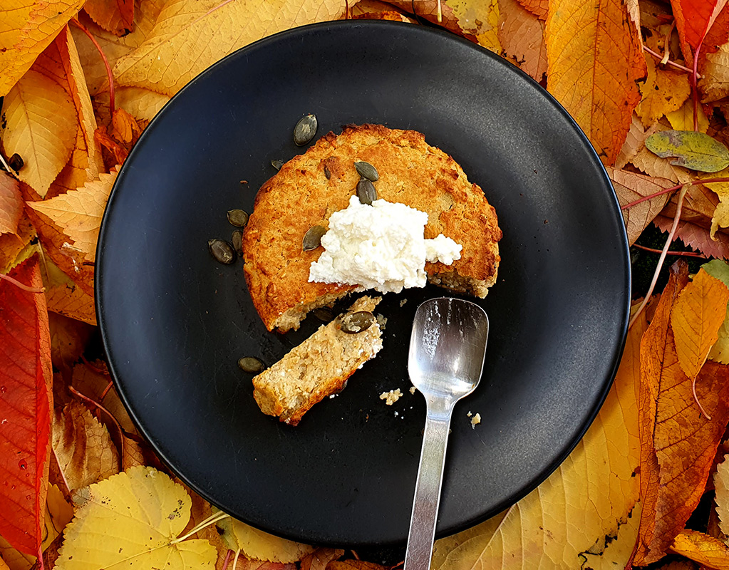 Healthy Pumpkin and Ricotta Cakes