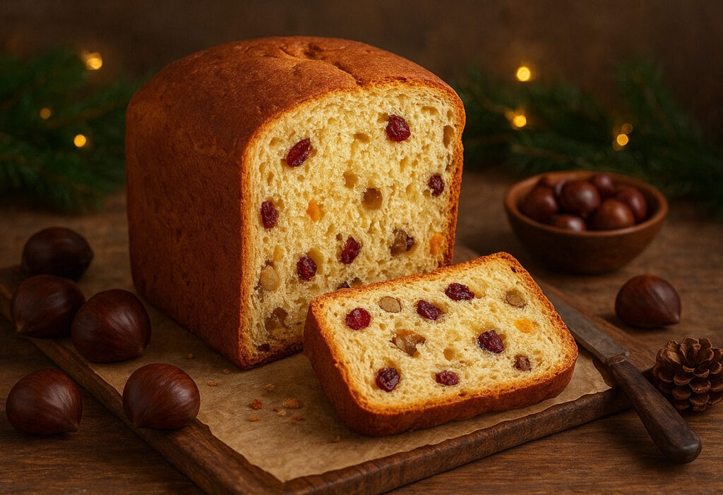 Chestnut & Cranberry Panettone