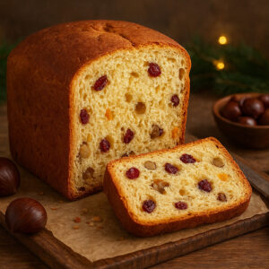 Chestnut & Cranberry Panettone