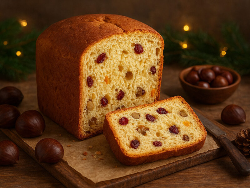 Chestnut & Cranberry Panettone