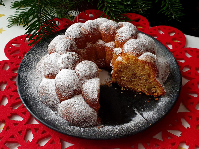 Mango and Carrot Bundt Cake