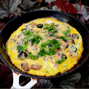Sardine and Courgette Frittata