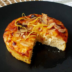 Flourless Lemon and Almond Cottage Cheese Bake