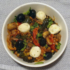 Mediterranean Lentil and Mushroom Stew