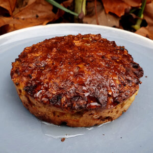 Mini Cottage Cheese Cake with Chestnuts