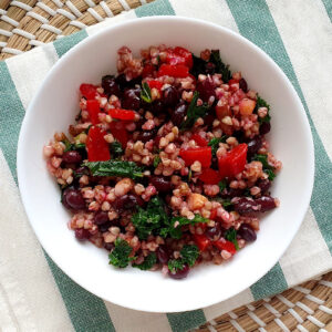Winter Buckwheat and Beans Salad