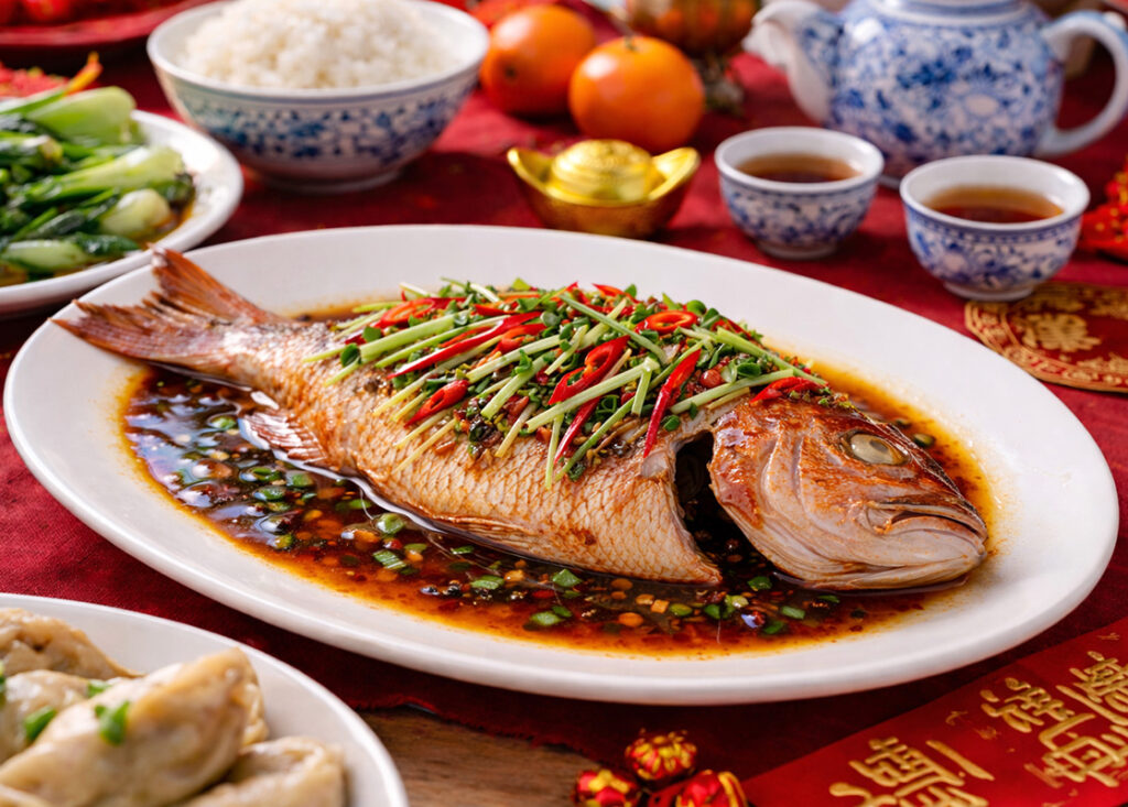 Chinese Steamed Red Bream