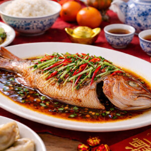 Chinese Steamed Red Bream