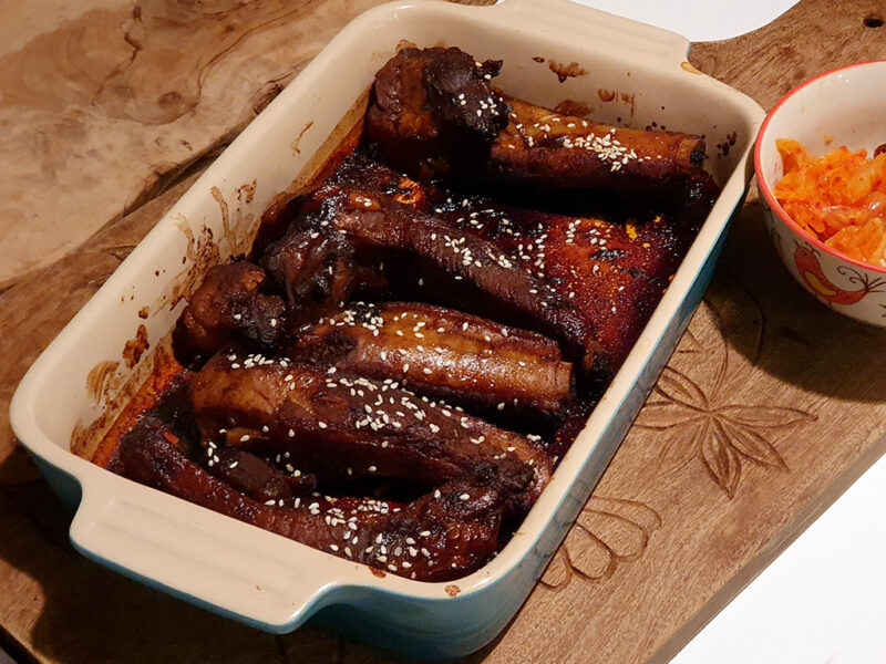 Korean-Style Pork Ribs