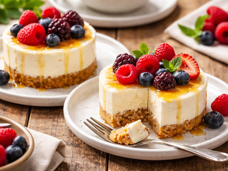 No-Bake Honey Cheese Cake