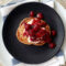 Oat Pancakes with Ricotta and Sour Cherry