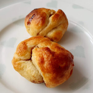 Chocolate and Almond Cruffin