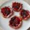 Chocolate Raspberry Puff Pastry Tarts