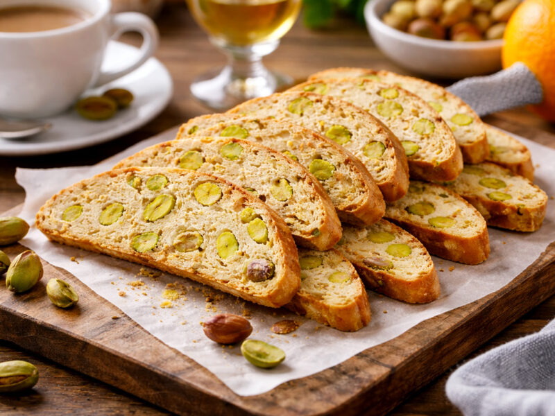 Pistachio Biscotti