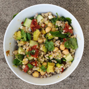 Buckwheat and Avocado Salad