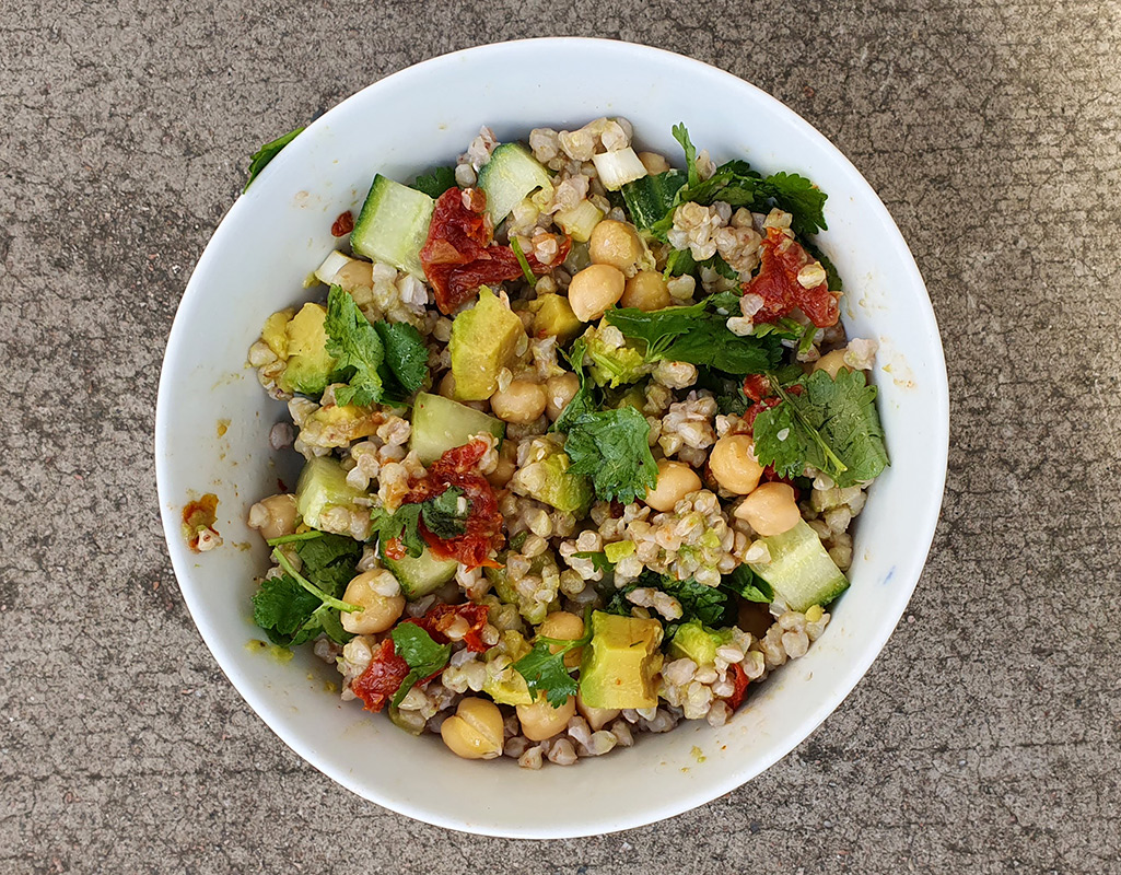 Buckwheat and Avocado Salad
