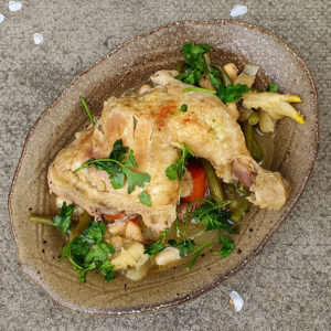 Chicken and Fennel Stew with Beans