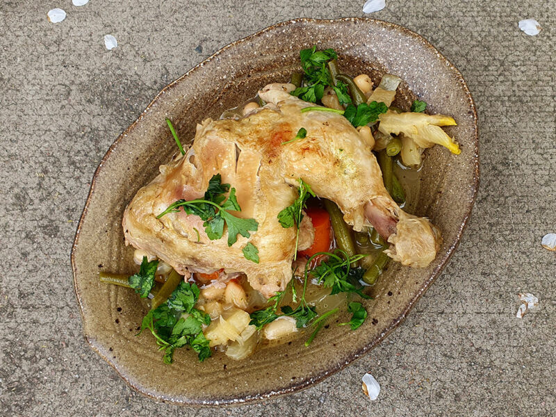 Chicken and Fennel Stew with Beans