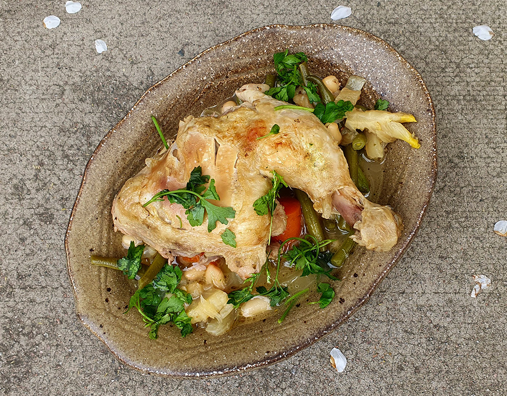 Chicken and Fennel Stew with Beans