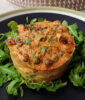 Sardine and Pea Egg Muffin