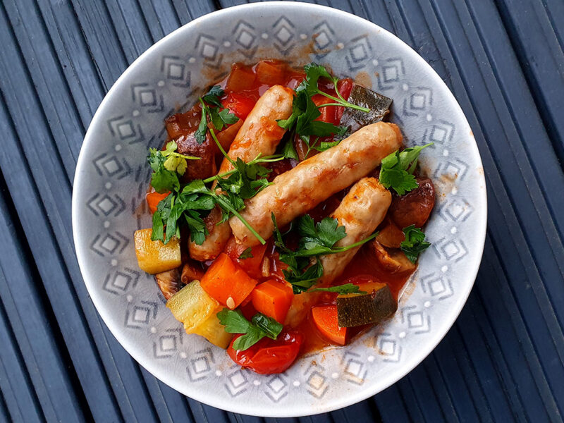 Sausage and Vegetable Casserole