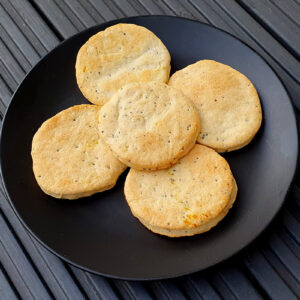 Savoury Lemon and Poppy Seed Cookies