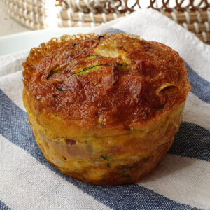 Speck and Mozzarella Egg Muffins