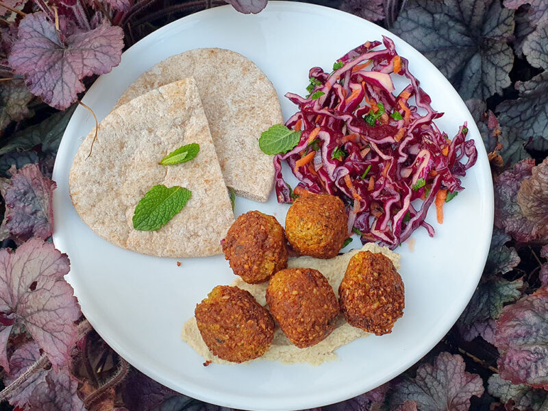 Sun-Blushed Tomato Falafel