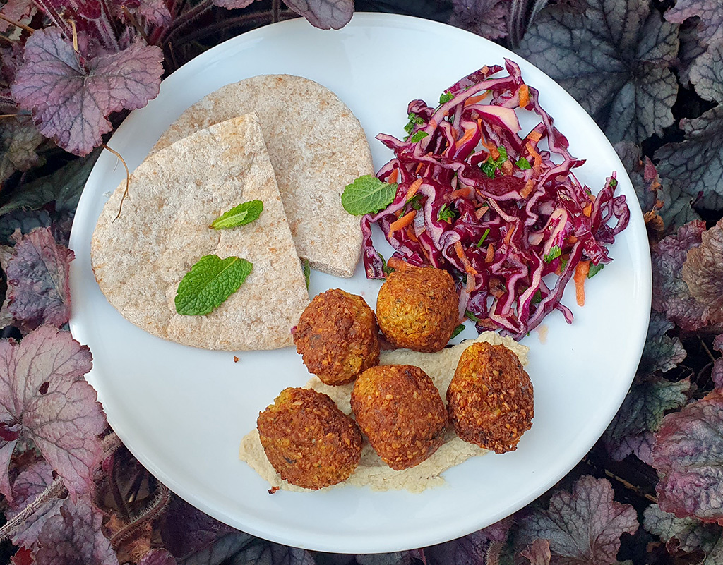 Sun-Blushed Tomato Falafel