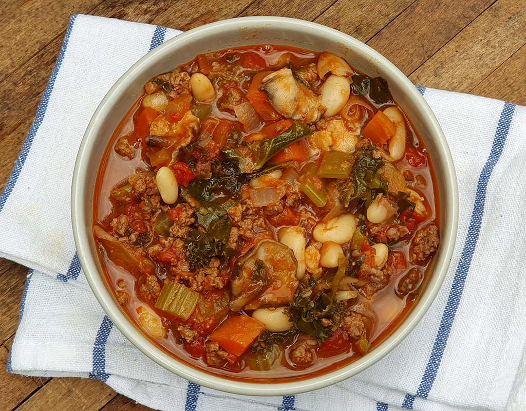 Venison and Bean Ragu