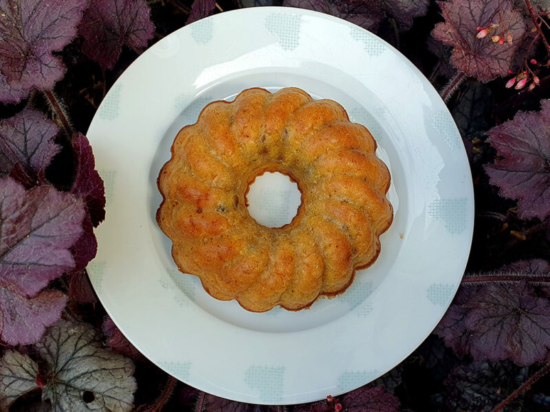 Carrot and Mandarin Mini Bundt Cakes