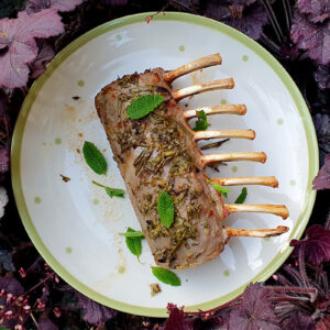 Herby Roasted Rack of Lamb