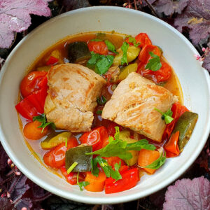 Pork Loin with Ratatouille
