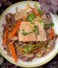 Salmon and Shiitake Noodles